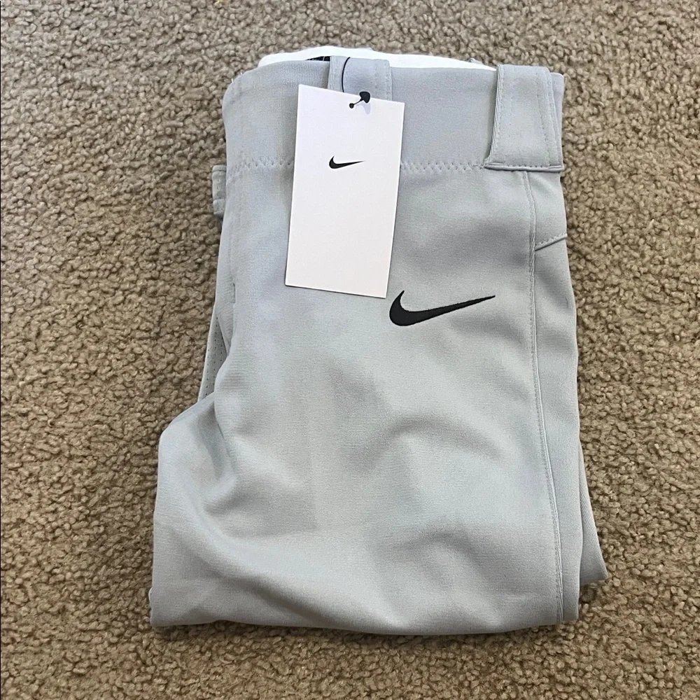 Nike Light Gray Girls Sports Pants